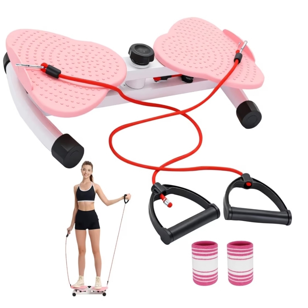 Pink Exercise Equipment with Handles